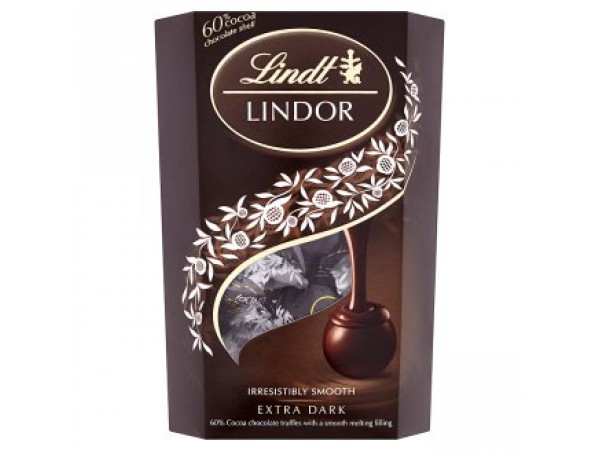Lindt Lindor конфеты из горького шоколада с кремовой начинкой 200 г